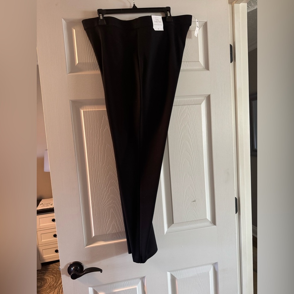 Talbots Black Soho Ankle Pants - size 16
